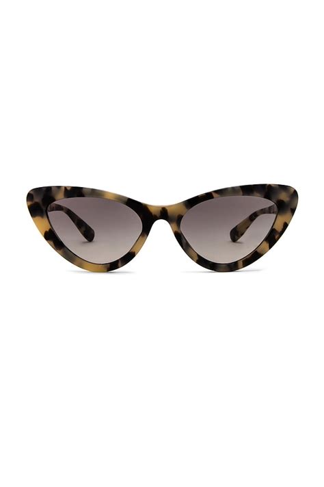 miu miu cat eye havana